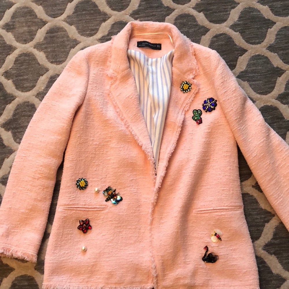 Zara tweed blazer